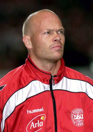 Tofting Stig Denmark National Football Team 2001-2002 Photo Omega